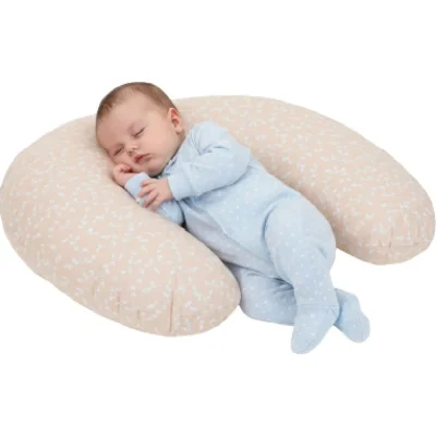 BabyJem Emzirme ve Destek Minderi, Somon, Çiçek