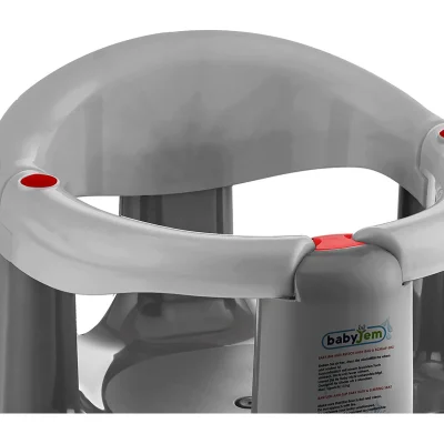 BabyJem Önden Açılır Banyo & Mama Oturağı, Gri