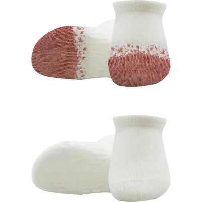 Bistyle Penye Sneakers Çorap, 2'li, Ekru, Pudra