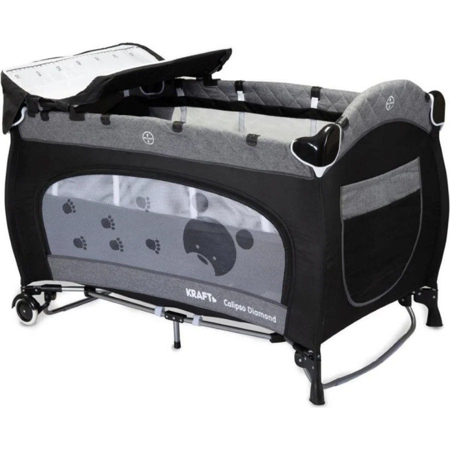 Kraft Calipso Diamond Oyun Parkı, 70x120, Siyah