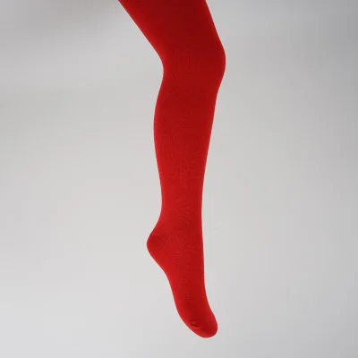 Artı Alona Düz Külotlu Çorap, Krem