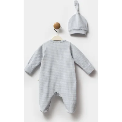 Moi Noi Galaxy Şapkalı Tulum, Gri