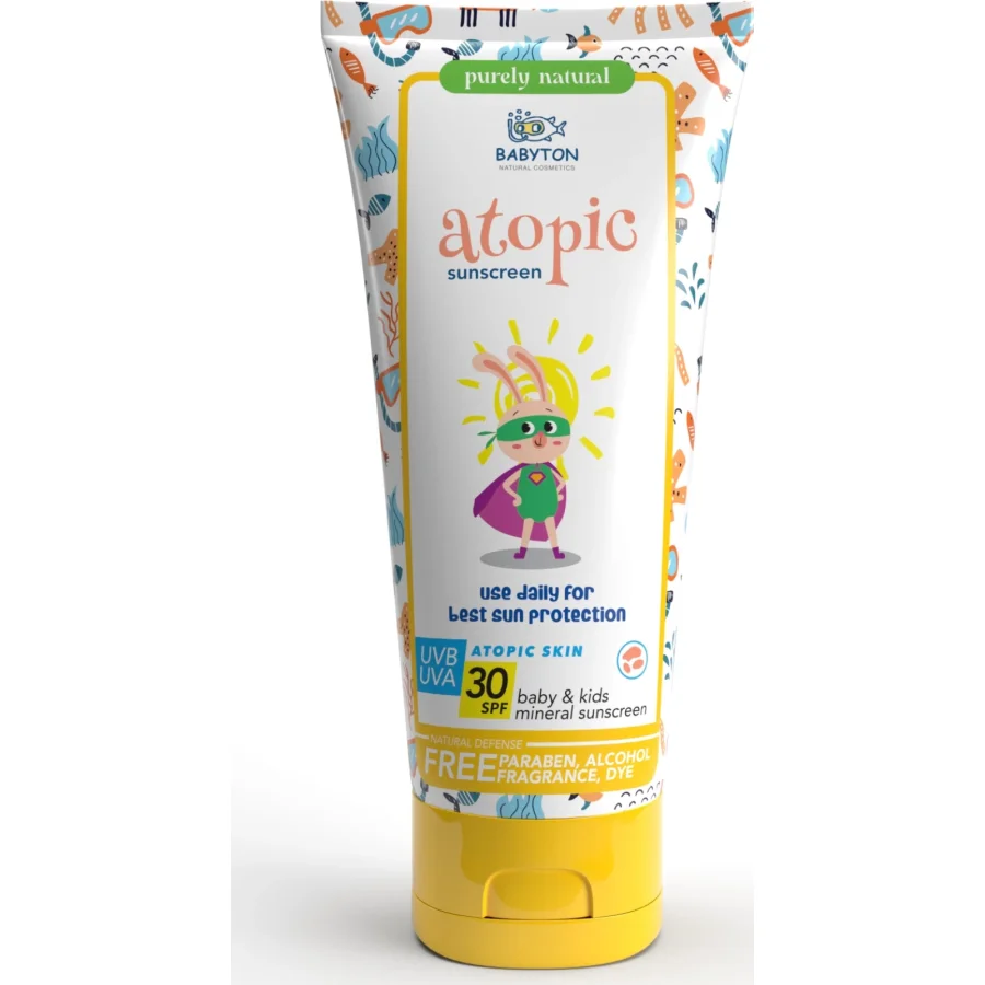 Babyton Atopik Ciltler İçin Güneş Koruyucu Krem 100 ml