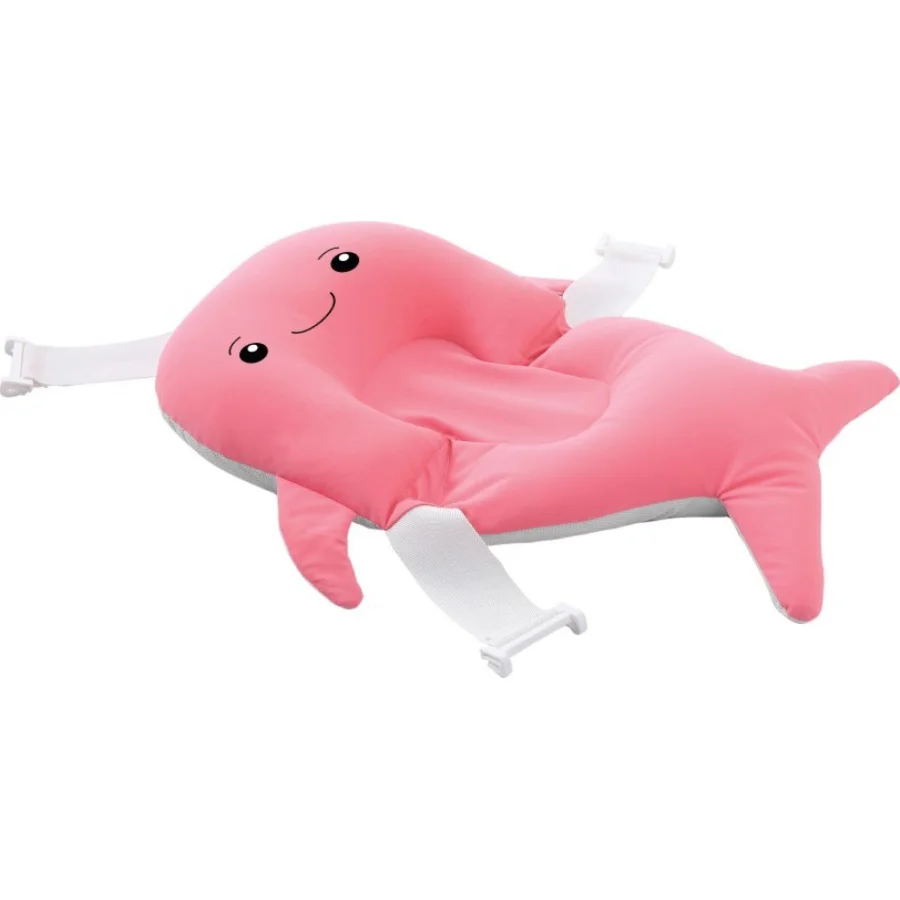 BabyJem Balina Köpüklü Banyo Yatağı, Pembe