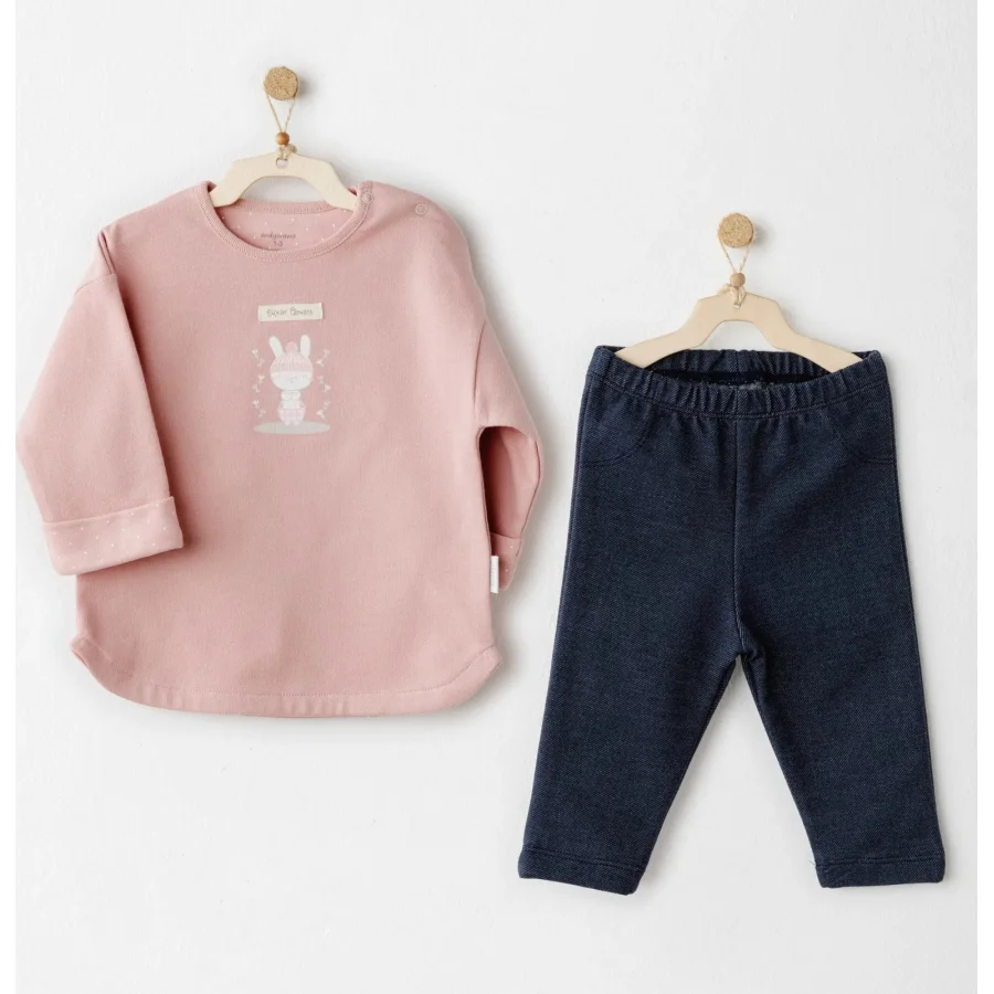 Andywawa Mon Petit Amour Takım Denim, 2'li