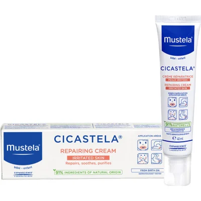 Mustela Cicastela Onarıcı Bakım Kremi, 40 ml