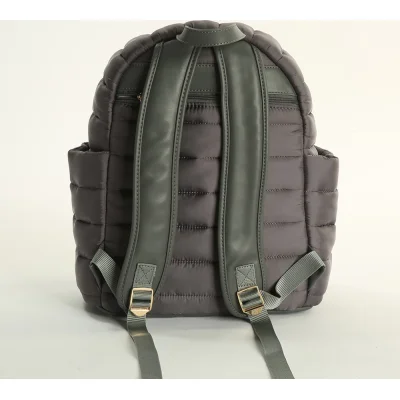 M&Y Puff Anne Bebek Bakım Sırt Çantası, Gri