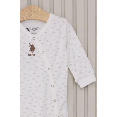 U.S.Polo Erkek Bebek Patikli Tulum, Krem