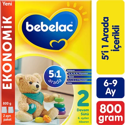 Bebelac 2 Devam Sütü, 800 g