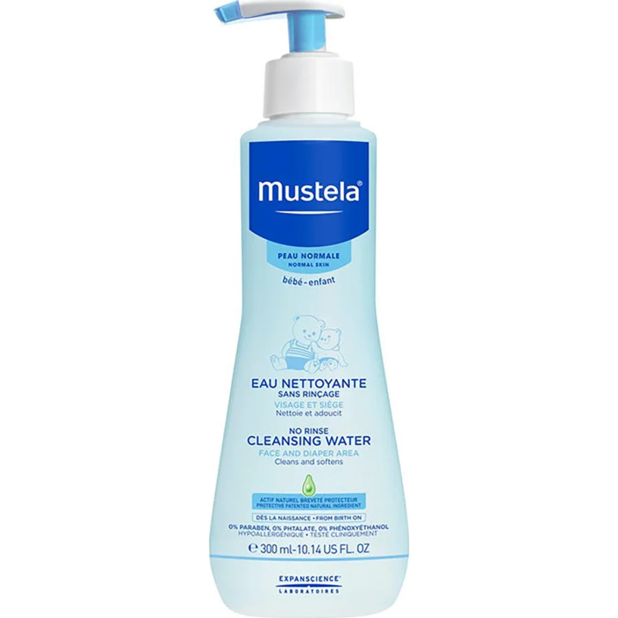 Mustela Cleansing Water Durulama Gerektirmeyen Temizleme Sıvısı, 300 ml