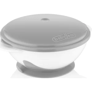 BabyJem Vakumlu Mama Tabağı, Gri