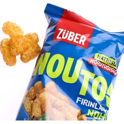 Züber Noutos Fırın Nohut Cipsi, 55 g, Ege Baharat