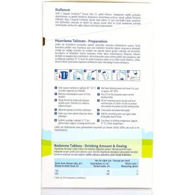 Hipp 3 Organik Combiotic Bebek Sütü, 800 g