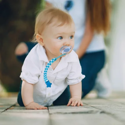 BabyJem Emzik Tutacağı Desenli, Renkli