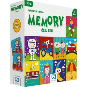 Games Memory Eşleştirme Kartları, Özel Seri, 48 Kart
