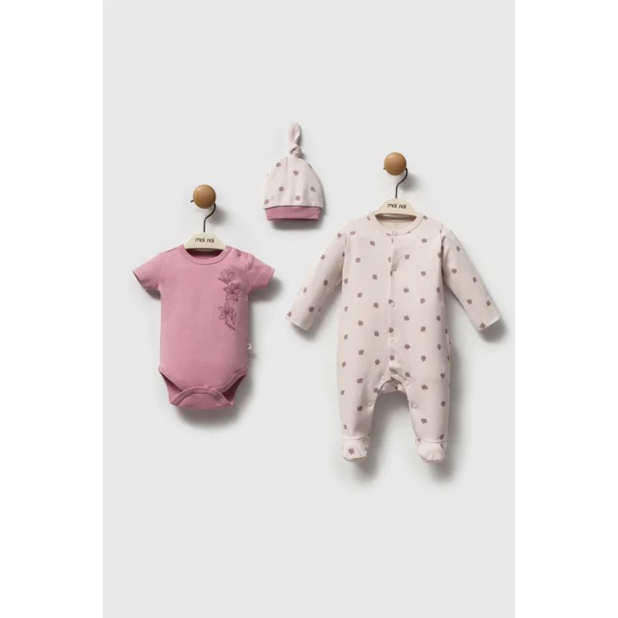 Moi Noi Flowers Tulum, Badi Şapka, Mürdüm