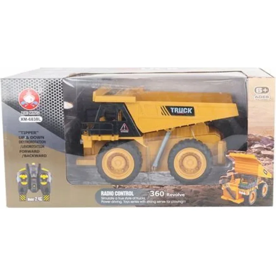 Mega 2., 4g, 6W R/C Fonksiyonlu Uzaktan Kumandalı İnşaat Motoru Pilli