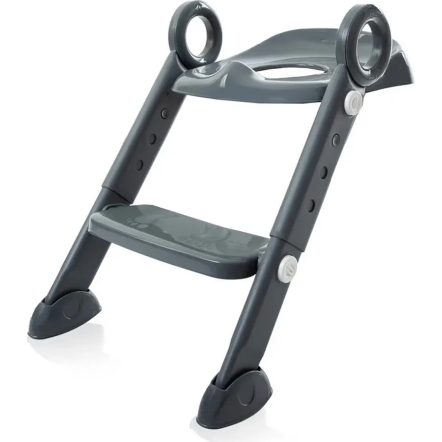 BabyJem Basamaklı & Katlanır Klozet Adaptörü, Antrasit