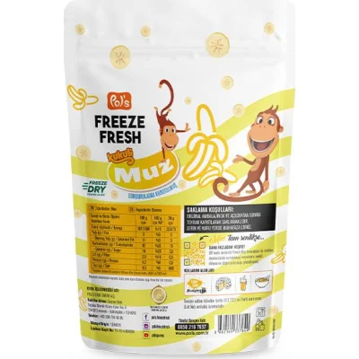 Pol’s Freeze Fresh, Kukuli, Muz, 20 g