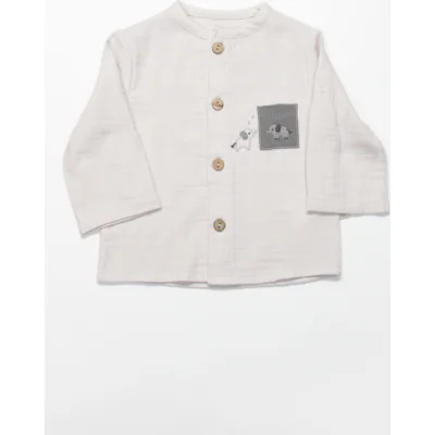 Bistyle 2li Takım Müslin Star Elephant Gri