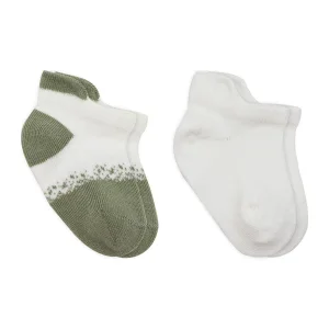 Bistyle Penye Sneakers Çorap, 2'li, Nil, Ekru