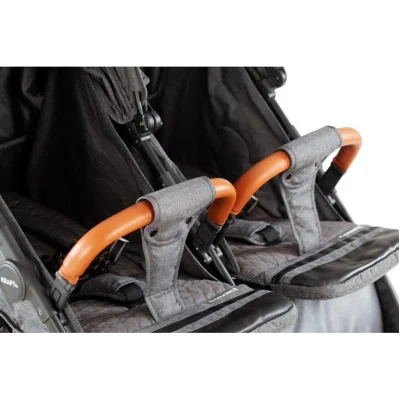 Kraft Connect Yanyana İkiz Bebek Arabası, Gri