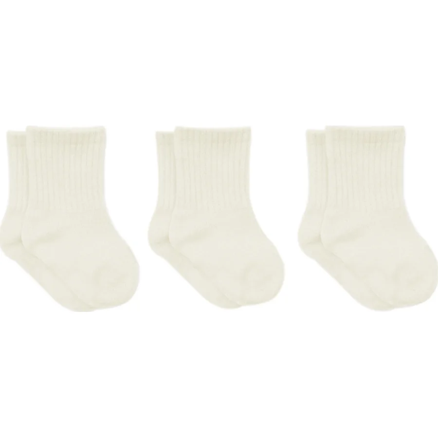 Bistyle Basic Penye Soket Çorap, 6'lı, Ekru