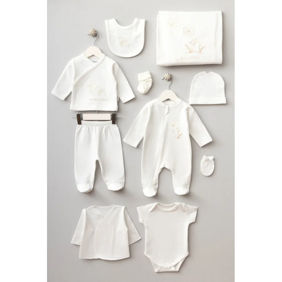 Bebitof Uğur Böceği Hastane Çıkışı, 10 Parça, Somon