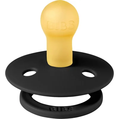 Bibs Colour Kauçuk Emzik, 0-6 Ay, Black