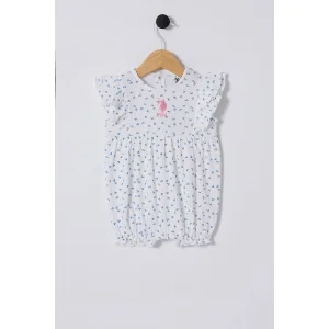 U.S Polo Bebek Tulum, Beyaz-Mavi, Mavi