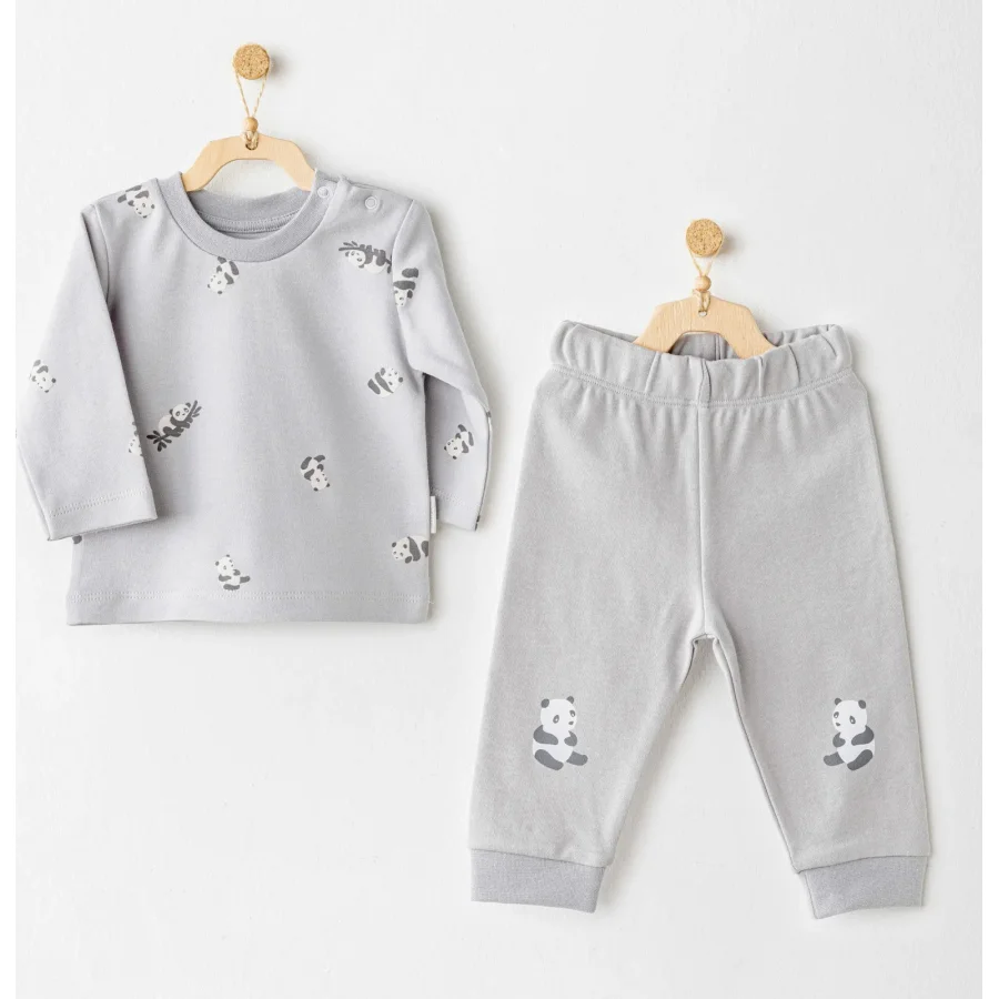 Andywawa Keep Smiling Takım, 2'li, Gri