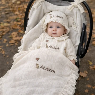 AINO Müslin Hastane Çıkışı Seti, 6’lı