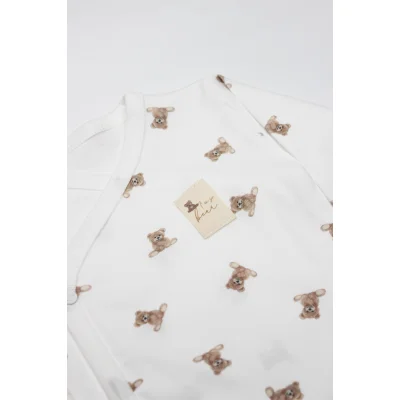 Bistyle I Am So Bear Takım, 3'lü, Bej-Ekru, Ekru