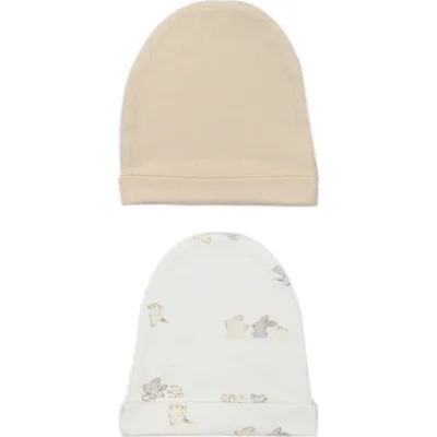 Bistyle 2li Şapka With You Family 90183 Bej