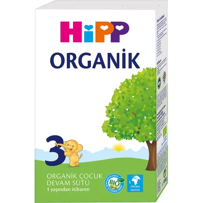 Hipp 3 Organik Devam Sütü, 300 g