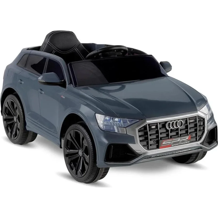 Babyhope Sportpower Premium Akülü Araba, 12 Volt, Gri