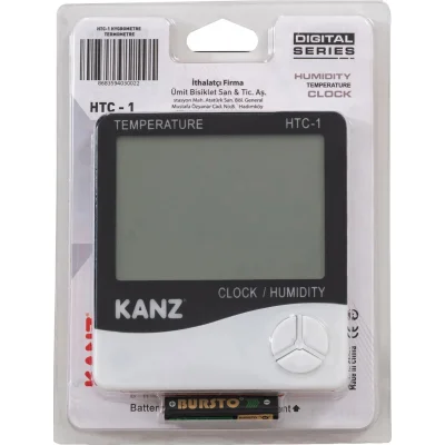 Kanz Dijital Nem ve Sıcaklık Ölçer Higrometre