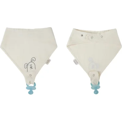 BabyJem Emzik Askılı Müslin Önlük, Ekru