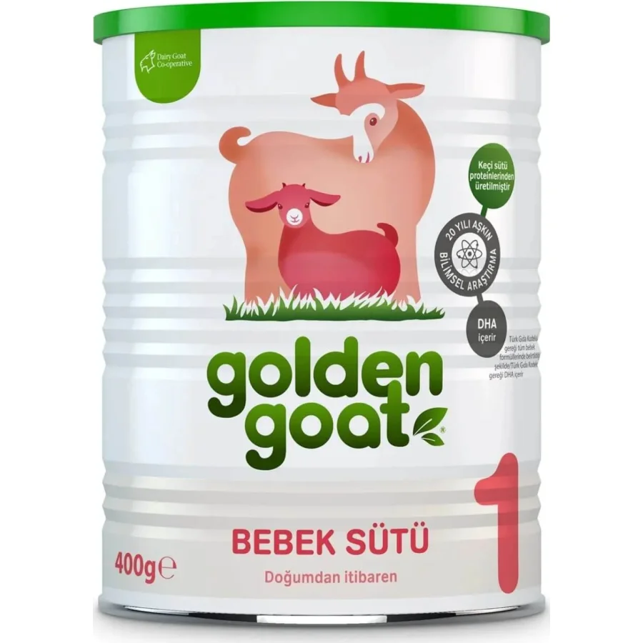 Golden Goat 1 Keçi Sütlü Bebek Sütü, 0-6 Ay, 400 g