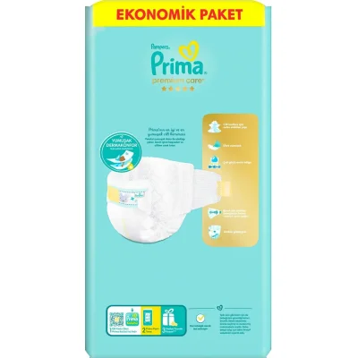 Prima Premium Care Eko Paket, 3 Beden, 52 Adet