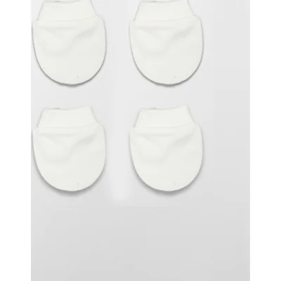 Bistyle 2'li Penye Eldiven Basıc, Ekru