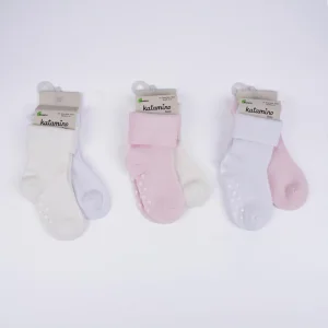 Katamino Monala Abs'li Kız Modal Bebek Soket, 2'li, Asorti