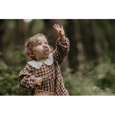 Bibs Colour Kauçuk Emzik 6-18 Ay, Pembe