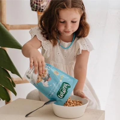 Humm Organik Tam Tahıllı ve Ballı Kahvaltılık Gevrek, 80 g