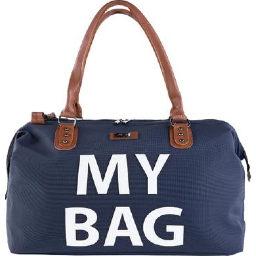 M&Y My Bag Deri Anne Bebek Bakım Çantası, Lacivert