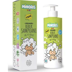 Minoris Baby Organik Bebek Saç ve Vücut Şampuanı 400 ml