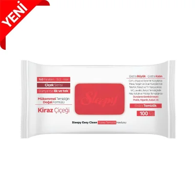 Sleepy Yüzey Temizlik Havlusu, Adet Kiraz