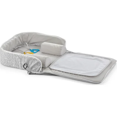 BabyJem Babynest Çanta, Gri Kare