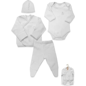 Bistyle 4Lü Prematüre Hastane Çıkışı Hello Family Beyaz