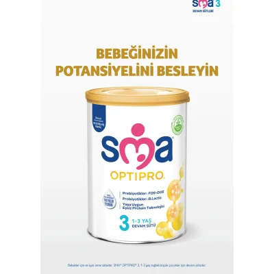 SMA Optipro 3 Probiyotik Devam Sütü, 400 g